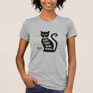 J'Aime Les Chats Plus Que Les T-Shirt Des Gens