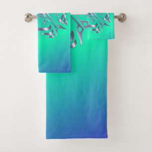 J'Aime Les Dauphins Ensemble De Serviettes De Bain