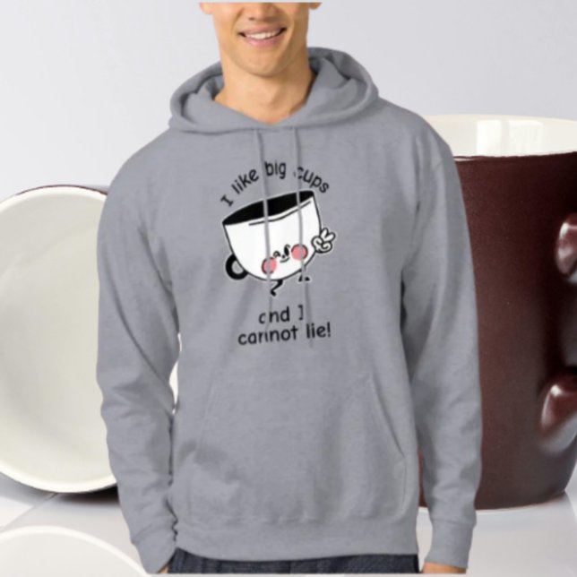 J'Aime Les Grosses Tasses - Drôle Sweat - shirt à  (Créateur téléchargé)
