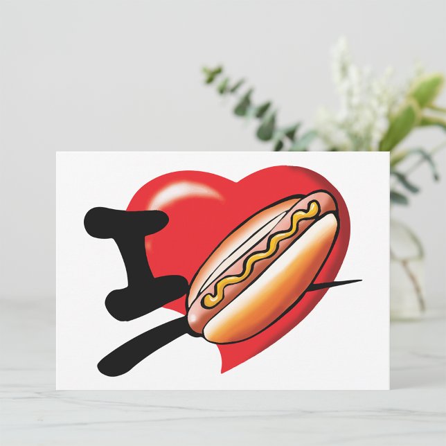 J'Aime Les Invitations Hotdogs (Créateur téléchargé)