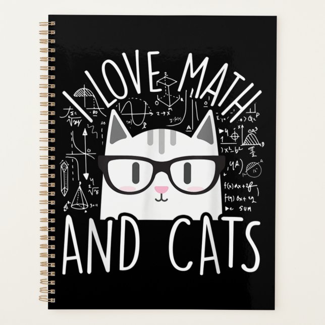J'Aime Les Maths Et Les Chats Cute Kitty Chat (Devant)