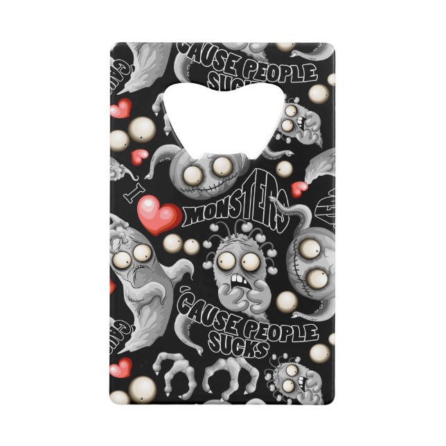 J'aime les monstres parce que les gens aiment les  (Devant)