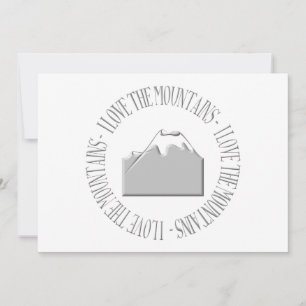 J'aime les montagnes