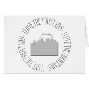 J'aime les montagnes