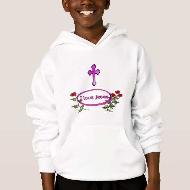 J'aime les produits Jésus avec les roses (Devant)