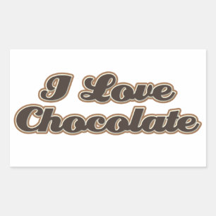 J'Aime Les Stickers Chocolat