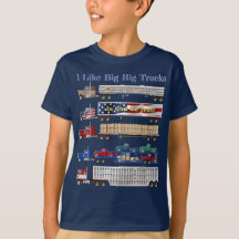 J'Aime Les T-Shirt De Gros Camions