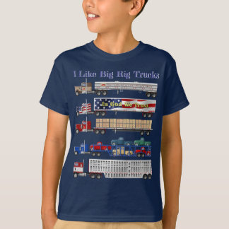 J'Aime Les T-Shirt De Gros Camions