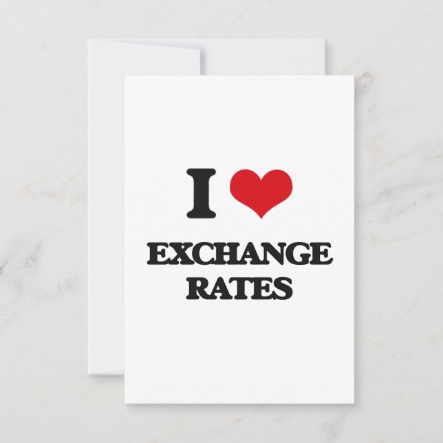 J'aime les taux de change (Devant)