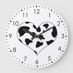 J'Aime Les Vaches Horloge Mur