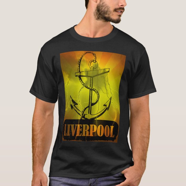 J'aime Liverpool - T-shirt (Devant)