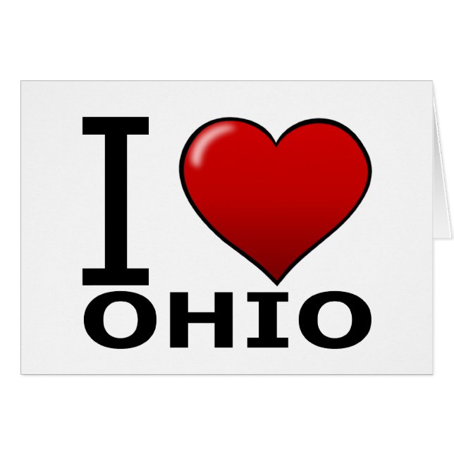 J'AIME L'OHIO (Devant horizontal)
