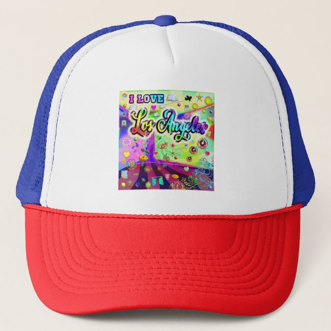 J'AIME Los Angeles Cool Casquette de l'énergie (Devant)