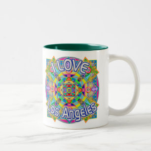 J'AIME Los Angeles Happy Mug