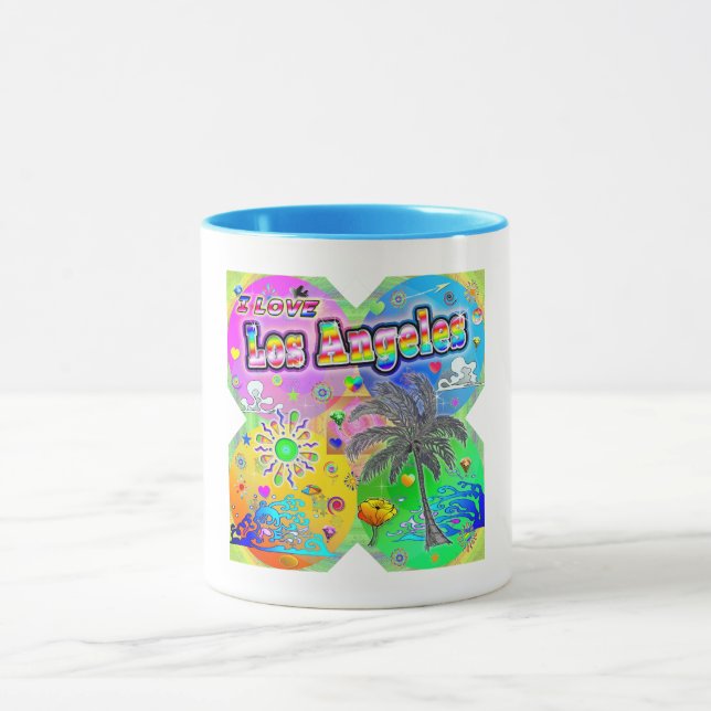 J'AIME Los Angeles Quadro Seasons Mug (Centre)