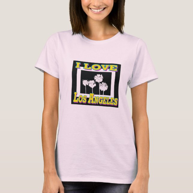 J'AIME Los Angeles T-Shirt Design #5 (Devant)