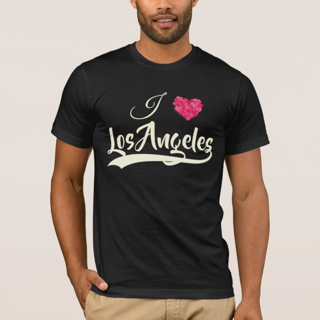 J'Aime Los Angeles. T-shirt personnalisé (Devant)
