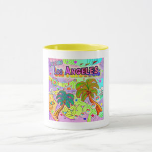 J'AIME Los Angeles Vacation Cible Mug