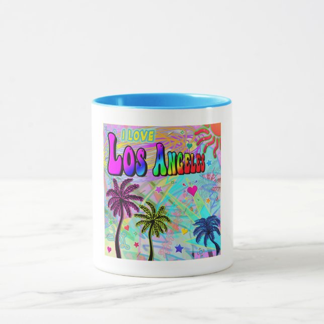 J'AIME Los Angeles Vivid Romance Mug (Centre)