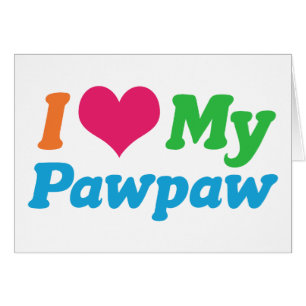 J'Aime Ma Carte Pawpaw