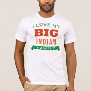 J'aime ma grande idée indienne de T-shirt de la