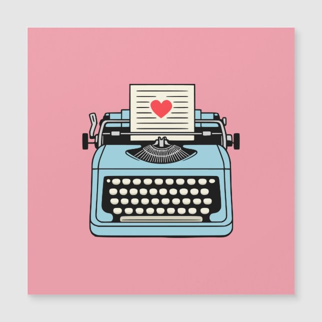 J'aime ma machine à écrire (Devant)