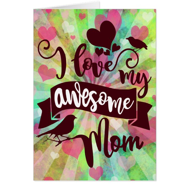 J'Aime Ma Magnifique Maman Typographie (Devant)
