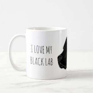 J'Aime Ma Mug De Chien Du Black Lab