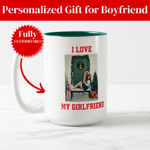 J'aime ma petite amie Photo Mug Cadeau pour petit