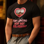 J'AIME MA PETITE AMIE T-shirt photo<br><div class="desc">Ce T-shirt 'I love my Girlfriend' vous permet d'ajouter quelques lignes pour décrire votre merveilleuse petite amie !</div>