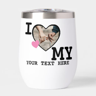 J'aime ma photo et mon texte personnalisés