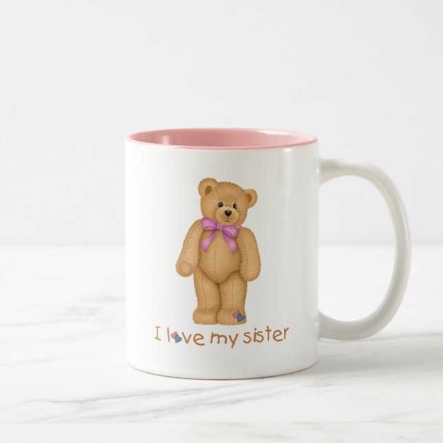 J'Aime Ma Soeur Mug Café (Droit)