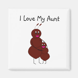 J'Aime Ma Tante Ant Magnet