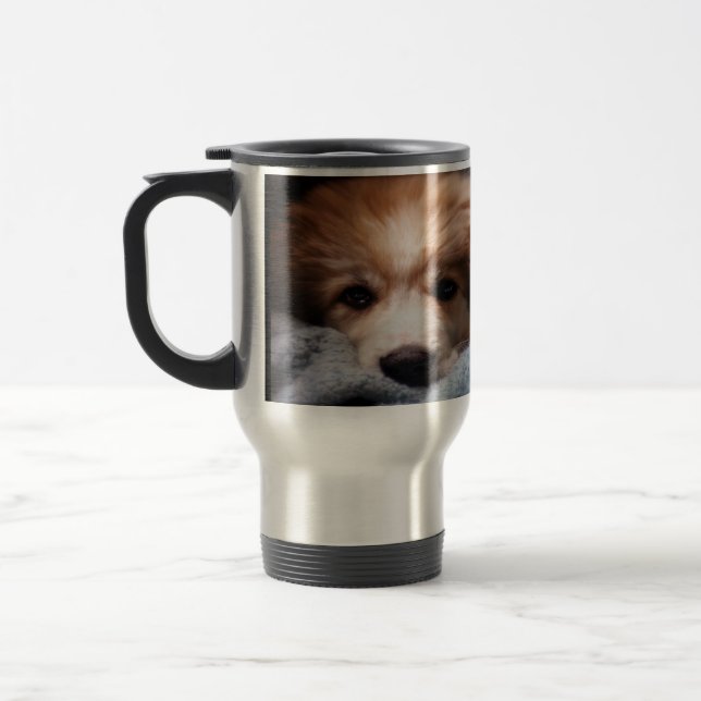 J'aime ma tasse de café de Grands Pyrénées (Gauche)