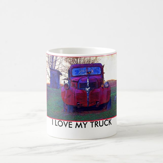 J'aime ma tasse de camion (Centre)