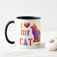 J'aime ma tasse de chat