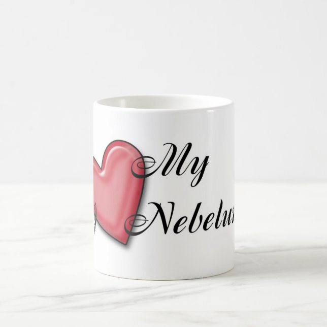 J'aime ma tasse de Nebelung (Centre)