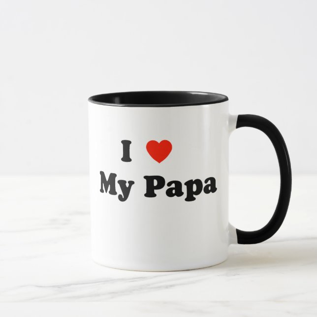J'aime ma tasse de papa (Droite)