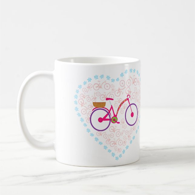 J'aime ma tasse de vélo (Gauche)
