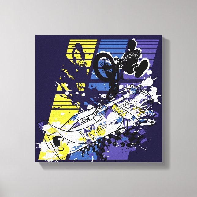 "J'aime ma vie" BMX toile (Recto)