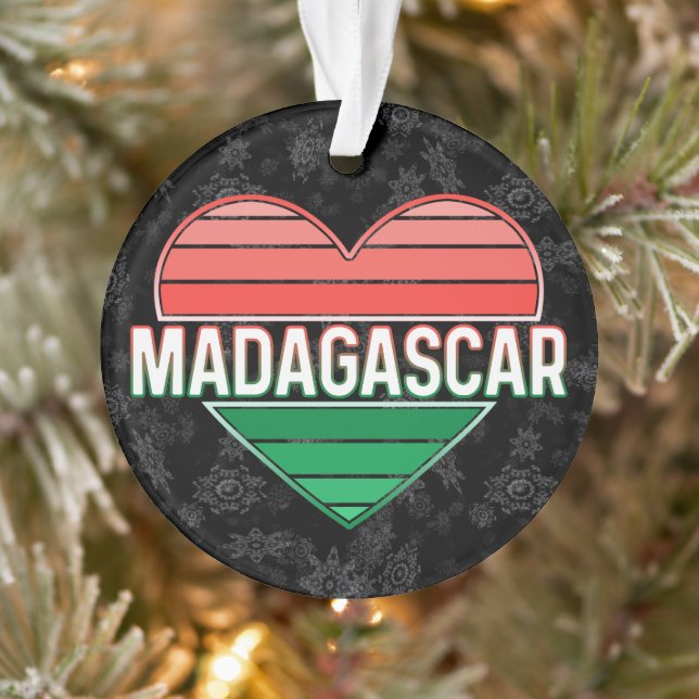 J'aime Madagascar, coeur malgache (Arbre)