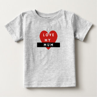 J'aime maman bébé t-shirt