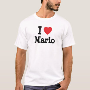 J'aime Mario heart T-Shirt
