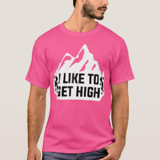 J'aime me hisser haut grimpeur d'escalade alpinist
