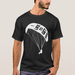 J'aime me sentir haut en faisant du parachutisme d