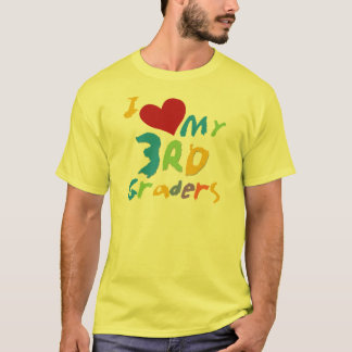 J'aime mes 3èmes T-shirts et cadeaux de niveleuses