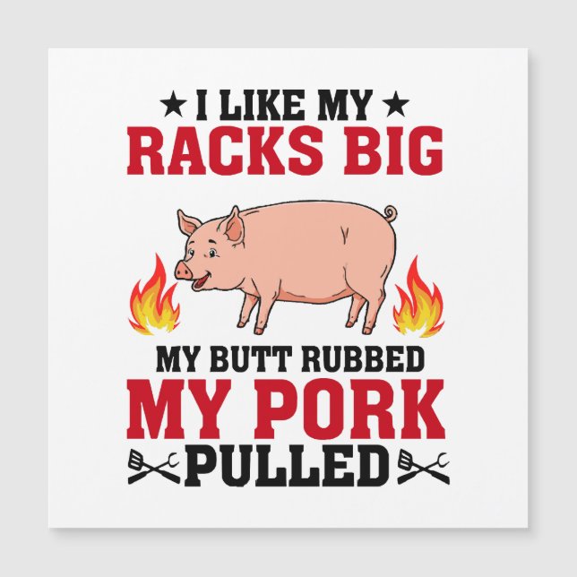 J'aime Mes Racks Gros BBQ, Citation Porc Fessier (Devant)