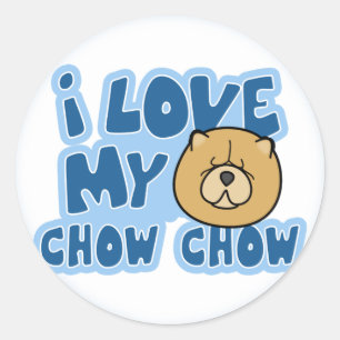 J'Aime Mes Stickers Chow Chow