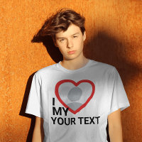 J'aime mes t-shirts photo personnalisables