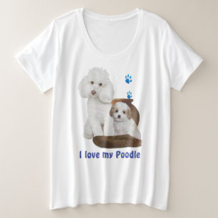J'aime mes t-shirts pour femmes aux canicules